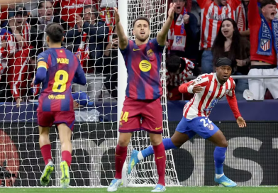 Em jogo eletrizante, Atlético de Madrid perde para o Barcelona, mas vai à semifinal da Champions