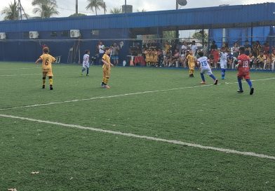 Muitos gols marcam semifinal do estadual de soccer society sub-8