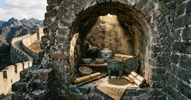 Arqueólogos abriram a Grande Muralha da China e encontraram um tesouro de artefatos