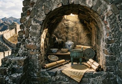 Arqueólogos abriram a Grande Muralha da China e encontraram um tesouro de artefatos