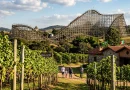 O pedacinho da Itália no Brasil ficou famoso por abrigar a maior montanha-russa de madeira da América Latina