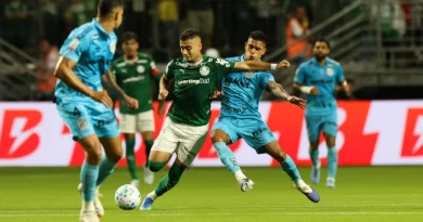 Palmeiras e Santos empatam em clássico frenético no Allianz Parque