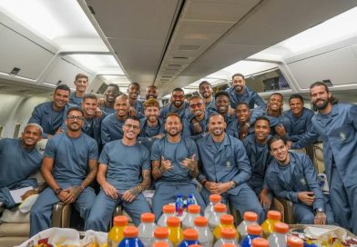 Delegação do Brasil parte para os EUA rumo à Copa Delegação do Brasil parte para os EUA rumo à Copa