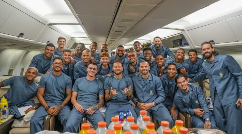 Delegação do Brasil parte para os EUA rumo à Copa Delegação do Brasil parte para os EUA rumo à Copa