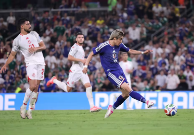 Japão goleia, elimina Tunísia e encaminha classificação na Copa do Mundo Japão goleia, elimina Tunísia e encaminha classificação na Copa do Mundo