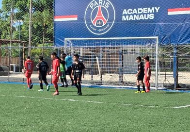 Com autoridade, PSG Ponta Negra goleia Solimões pelas quartas de futebol 7 Sub-11 Com autoridade, PSG Ponta Negra goleia Solimões pelas quartas de futebol 7 Sub-11