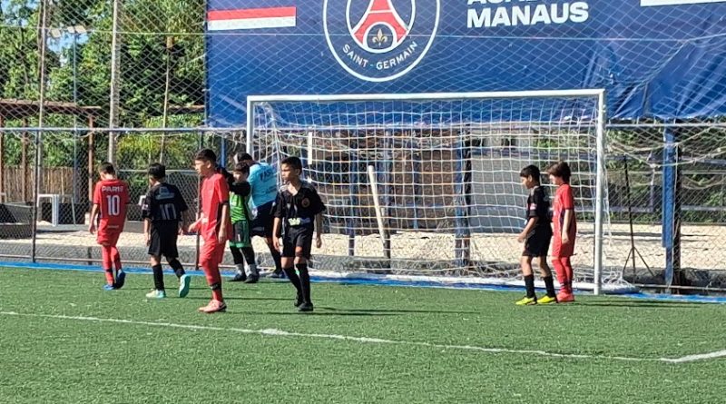 Com autoridade, PSG Ponta Negra goleia Solimões pelas quartas de futebol 7 Sub-11 Com autoridade, PSG Ponta Negra goleia Solimões pelas quartas de futebol 7 Sub-11