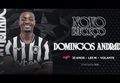 Botafogo anuncia contratação do volante Domingos Andrade