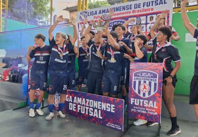 Recanto vence Central de virada e é campeão da Liga Amazonense de Futsal Sub-15