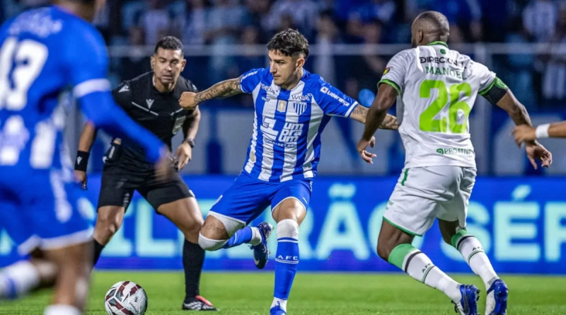 América-MG sofre ‘virada relâmpago’ do Avaí e segue na lanterna da Série B