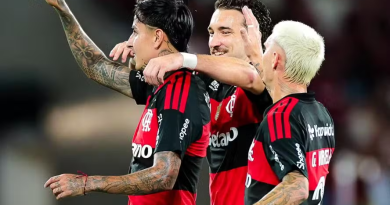 Flamengo vence Vitória e diminui diferença para o Palmeiras Flamengo vence Vitória e diminui diferença para o Palmeiras