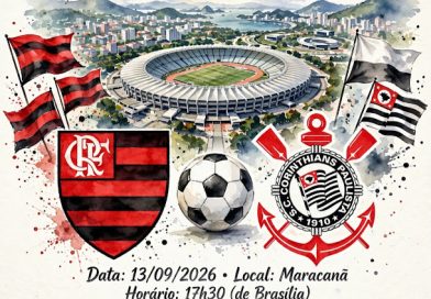 Casa cheia para Flamengo x Corinthians nesse domingo no Maracanã