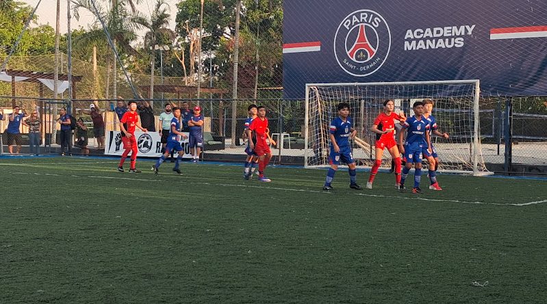 PSG Ponta Negra vence Real Amazonas pela semifinal do Sub-12 de futebol 7