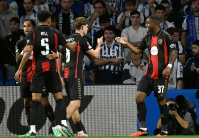 Rayan é decisivo e marca pela primeira vez em competições europeias