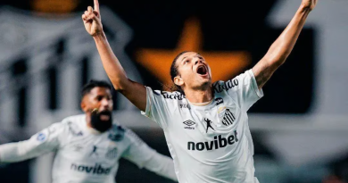 Santos vence Atlético e leva vantagem para volta das quartas da Copa Sul-Americana