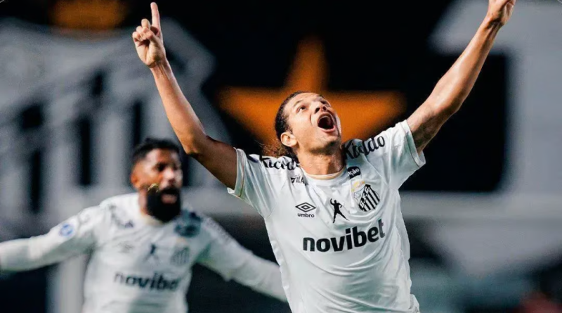 Santos vence Atlético e leva vantagem para volta das quartas da Copa Sul-Americana