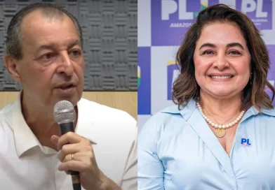 Omar Aziz e Maria do Carmo no segundo turno da disputa pelo Governo do Amazonas