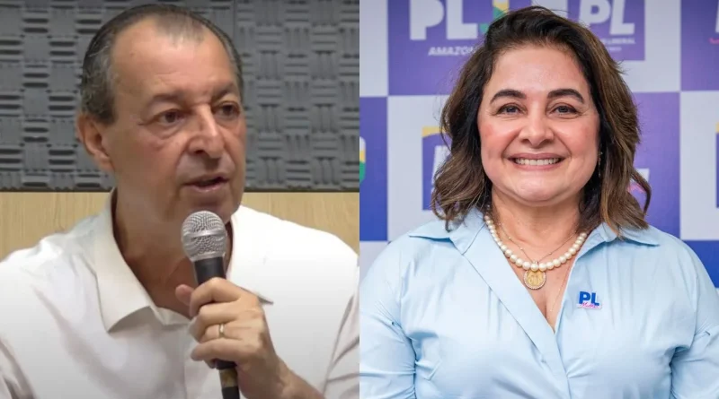 Omar Aziz e Maria do Carmo no segundo turno da disputa pelo Governo do Amazonas