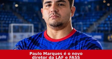 Paulo Marques assume diretoria de arbitragem da LAF e FASS Paulo Marques assume diretoria de arbitragem da LAF e FASS