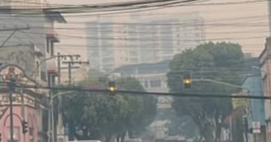 Manaus amanhece com muita fumaça e qualidade do ar insalubre